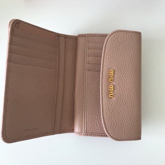 Miu Miu Madras Orchidea Wallet - Picture 3 of 6